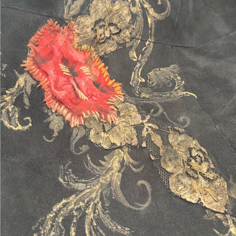 SARI Blooms Shearling coat. New with tags from Sundance. - Picture 4 of 13